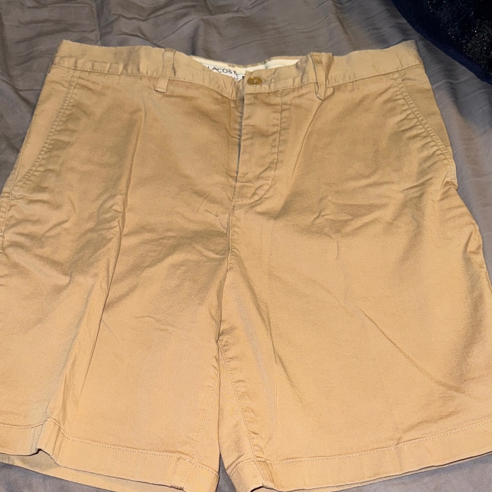 Lacoste Men's Classic Tan Shorts